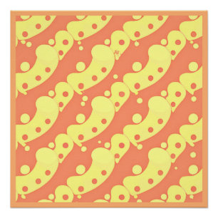 Poster Motif d'abstraction coloré éblouissant