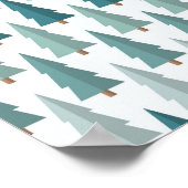 Poster motif d'arbre de Noël (Coin)