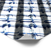 Poster Motif d'art optique 3D Hallucinations (Coin)