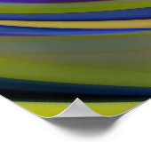 Poster Motif d'art rétro futuriste (Coin)