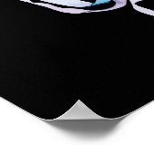 Poster Motif de ballet (spectral) (Coin)