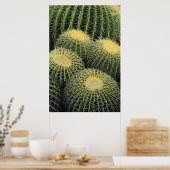 Poster Motif de cactus (Cuisine)