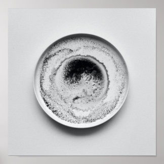 Poster Motif de café monochrome texture Art abstrait 20