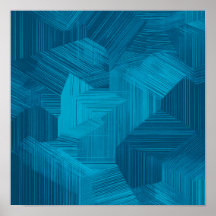Motif de carrelage cyan en grille à haut contraste