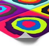 Poster motif de cercles (Coin)