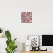 Poster Motif de champignons (Bureau à domicile)