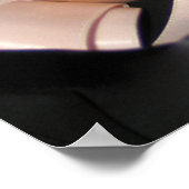 Poster Motif de chaussures de ballet (Coin)