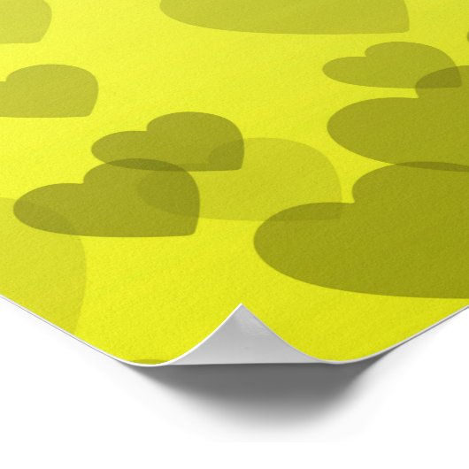 Poster Motif de coeur 22 (Coin)