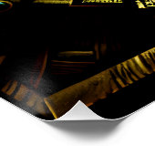 Poster Motif de conception aztèque deux (Coin)