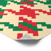 Poster Motif de contrôle de pied de pied, conception de d (Coin)