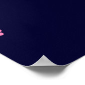 Poster motif de fleur mughal indien sans soudure arrière- (Coin)