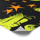 Poster Motif de Frankenstein (Coin)