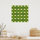 Poster Motif de fruits Kiwi (Cuisine)