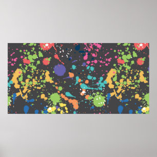 Poster Motif de grunge incolore avec eau sp