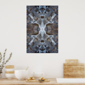 Poster Motif de kaléidoscope (Cuisine)