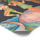 Poster Motif de l'Arbre de Vie (Coin)