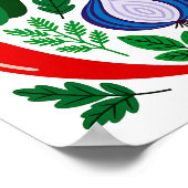 Poster Motif de légume (Coin)