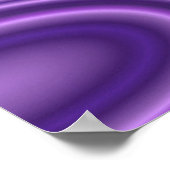 Poster Motif de ligne violette (Coin)