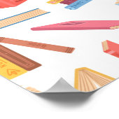 Poster Motif de livre (Coin)