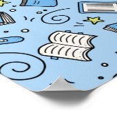 Poster Motif de livre (Coin)