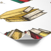 Poster Motif de livre (Coin)