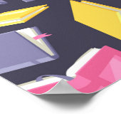 Poster Motif de livre (Coin)