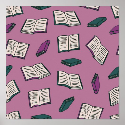 Poster Motif de livre (Devant)