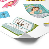 Poster Motif de livre (Coin)