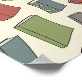 Poster Motif de livre (Coin)