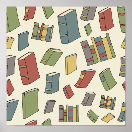 Poster Motif de livre (Devant)