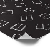 Poster Motif de livre (Coin)