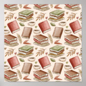 Poster Motif de livre (Devant)