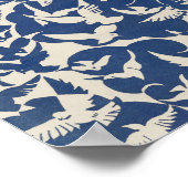 Poster Motif de pigeons (Coin)