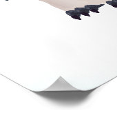 Poster Motif de pingouins mignons (Coin)