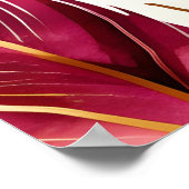 Poster motif de plumes Abstraites (Coin)