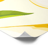 Poster Motif de poire sans couture. Poires différentes fr (Coin)