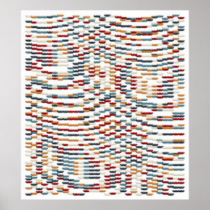 Poster Motif de polynômes Fonction