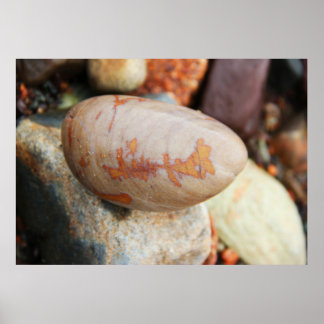 Poster Motif de roche - Fundy Coast