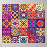 Motif de style Talavera