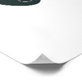 Poster motif de symboles africains colorés (Coin)