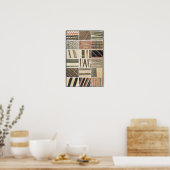 Poster Motif de tapa polynésien de Cook's (Cuisine)