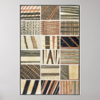 Motif de tapa polynésien de Cook's