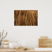 Poster motif de toit Brown (Cuisine)