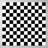 Poster Motif d'échecs (Devant)