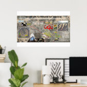 Poster Motif des Pléiades de La Mecque 2 (Bureau à domicile)