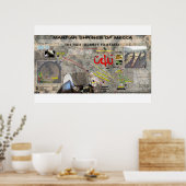 Poster Motif des Pléiades de La Mecque 2 (Cuisine)