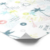 Poster Motif d'été (Coin)