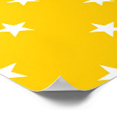 Poster Motif d'étoiles (Coin)