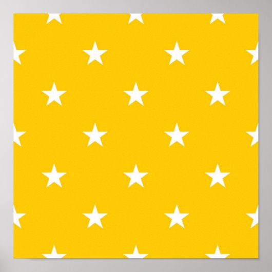 Poster Motif d'étoiles (Devant)