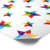 Poster Motif d'étoiles (Coin)